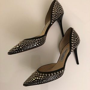 Jimmy Choo Studded D’orsay Heels